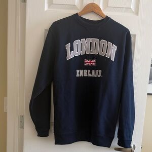 Classic Navy London Sweatshirt